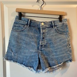 Express denim shorts